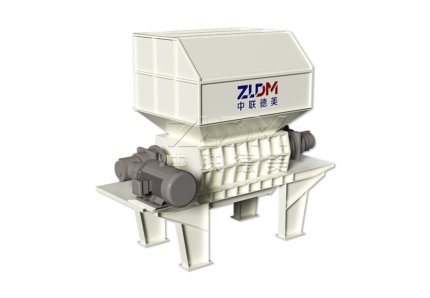 Double-shaft shredder